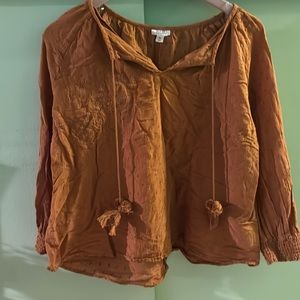 Ana (a new approach), Linen, Mustard — XL